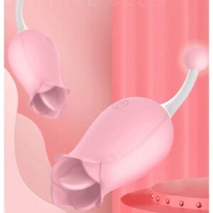 10 Speed Rose Style Clitoris Stimulator pink