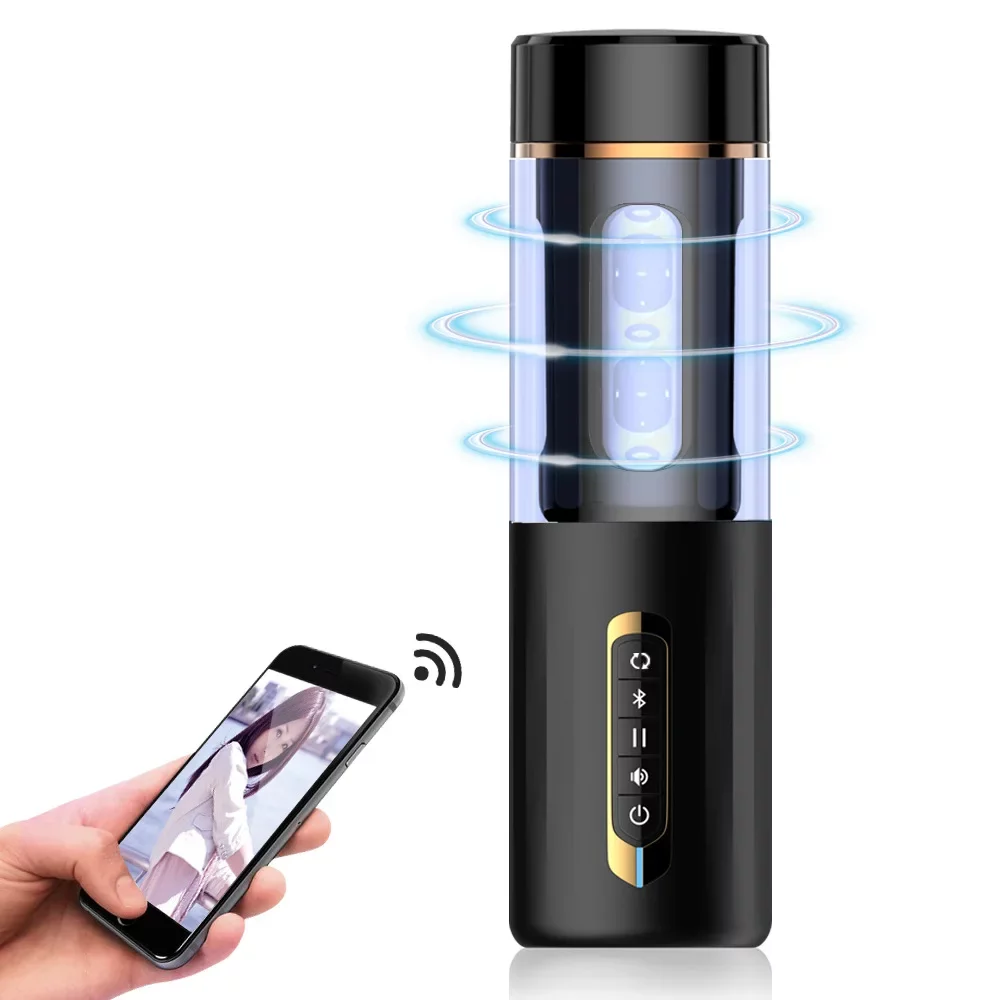 Adult toy with Bluetooth connectivity and smartphone app con