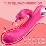 butterfly design rose sex toy silicone