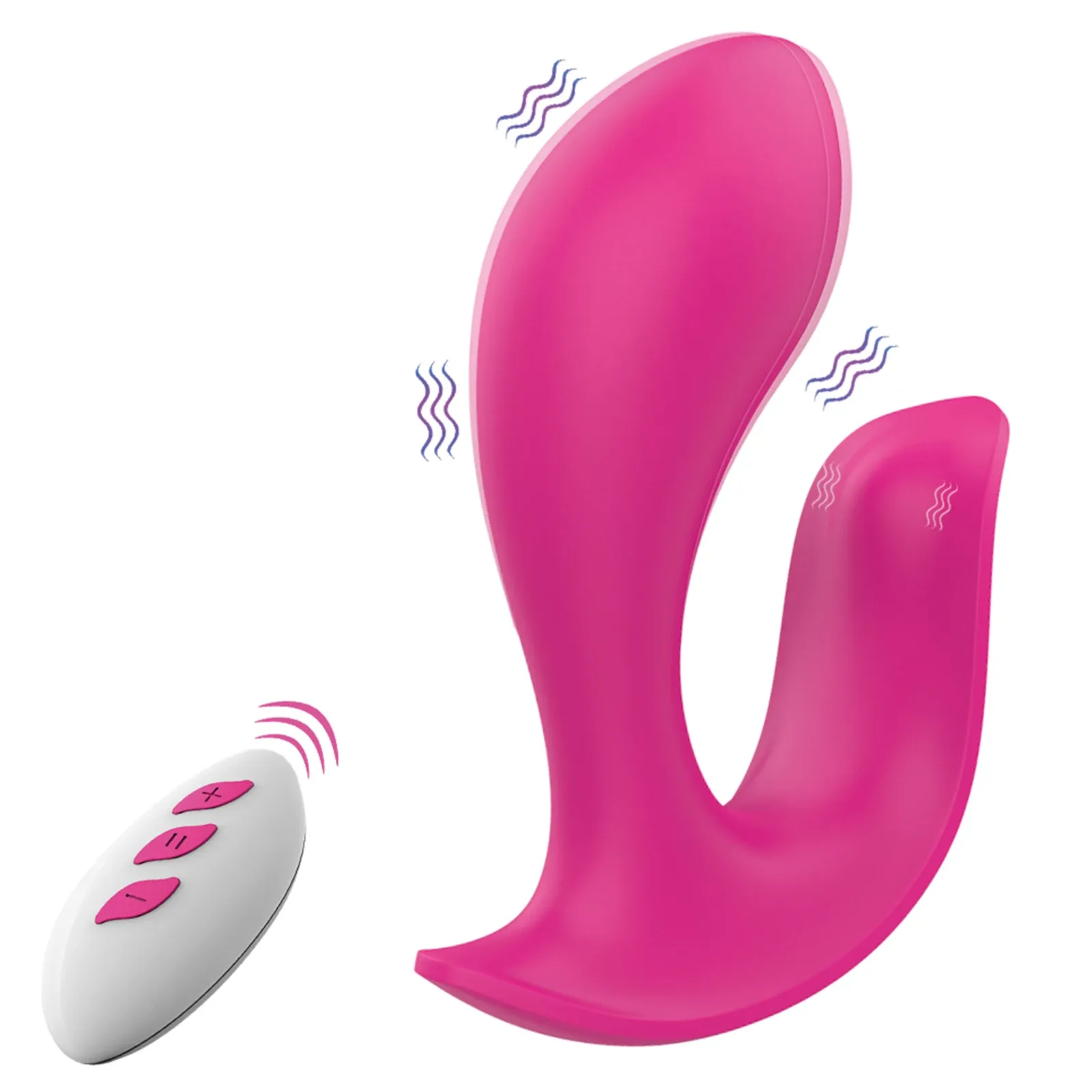 Adult Sexy Toys Womans Vibrator - Clitoral Stimulator (Silicone) 4 clitoral and g spot vibrator combo