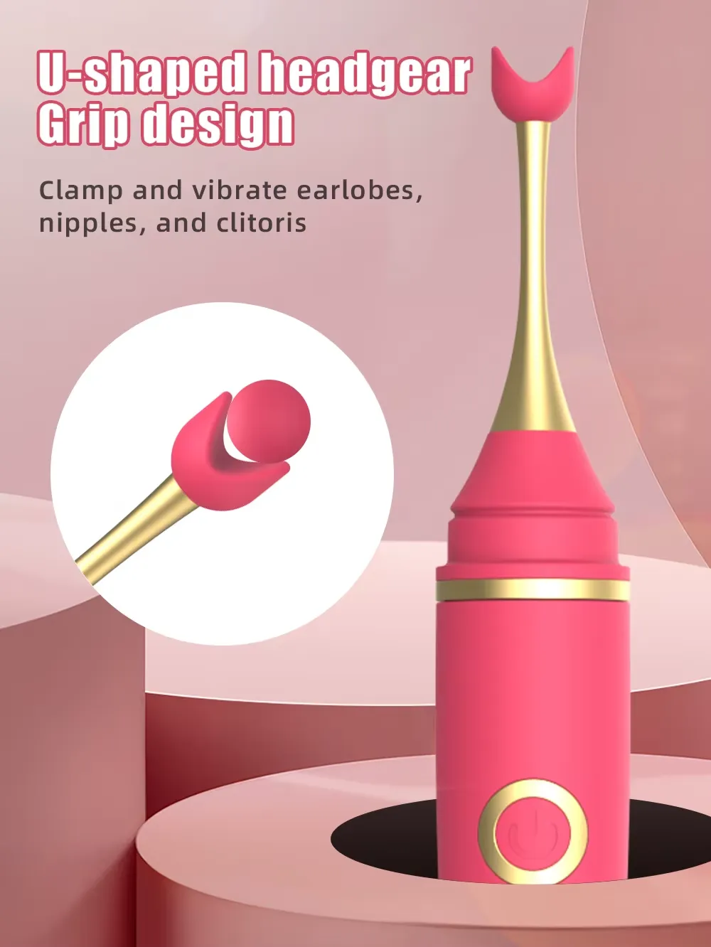 G-Spot Vibrator - Clitoral Stimulator with 10 Modes (Silicone) 13 g spot massager 10 modes