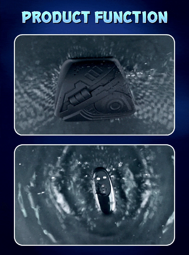 Stroker - Glans Trainer with Vibration (Silicone) 13 glans trainer with multiple vibration modes