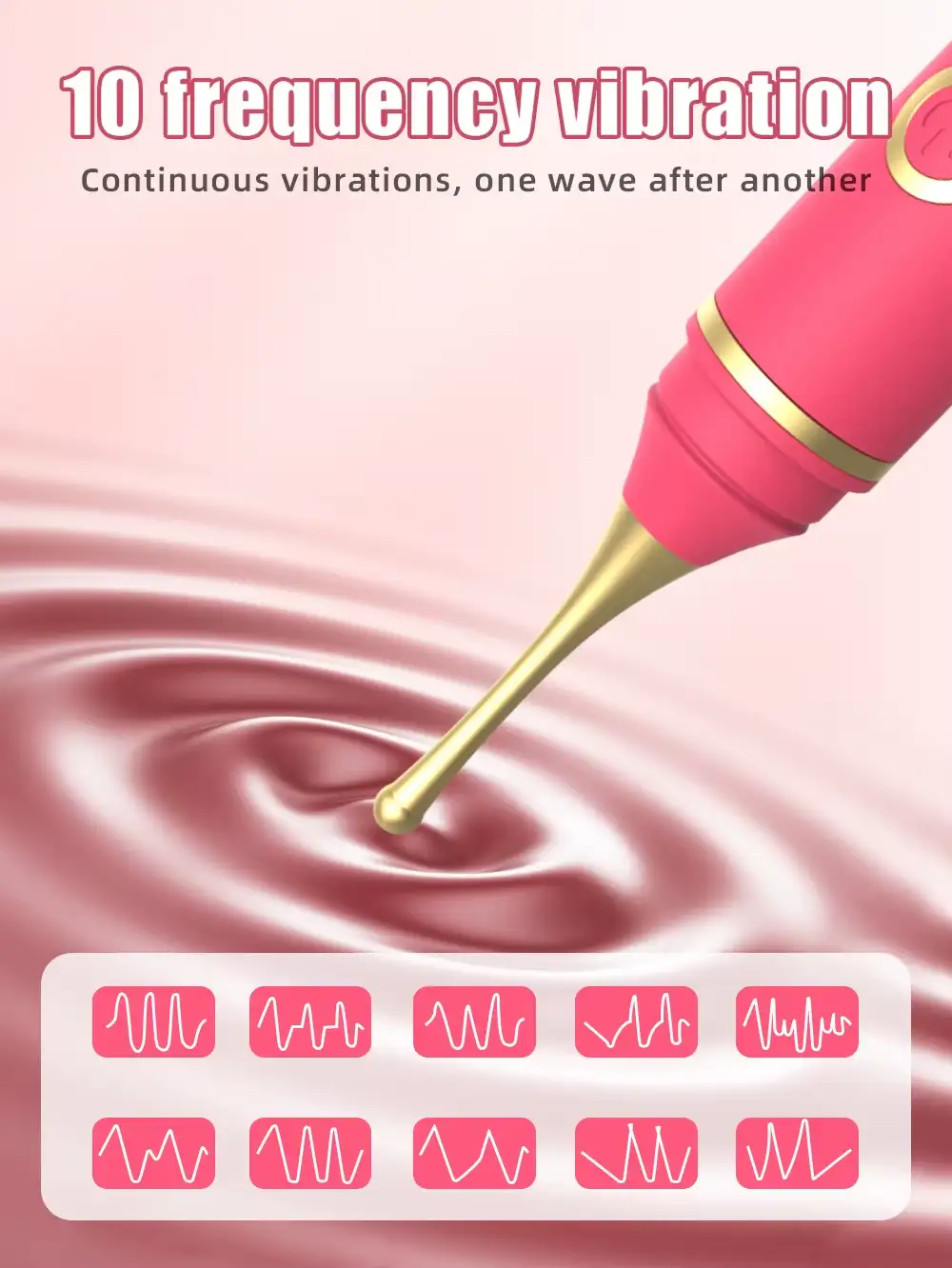 green clitoral massager silicone waterproof