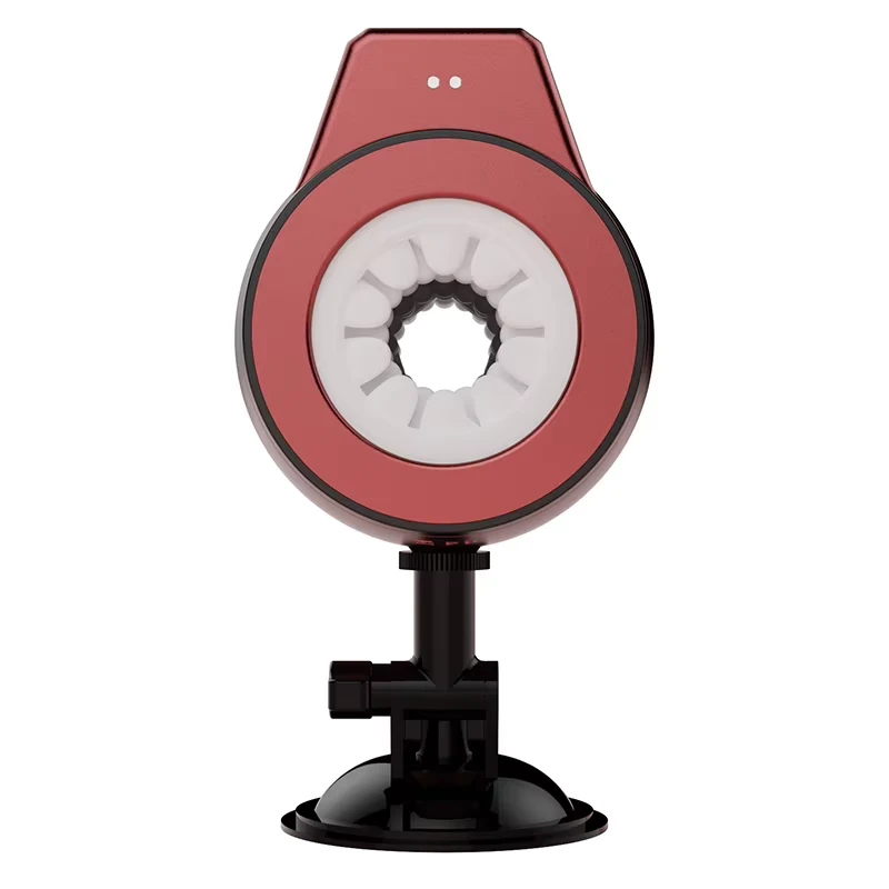 10 Speed Male Vibrating Masturbator - Thrusting, Suction Cup 11 high tech frenulum stimulation masturbator