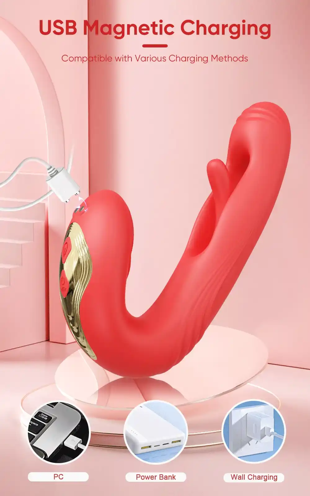 Sex Toys For Women Vibrating Panty Vibrator - Remote, Silicone 11 internal external stimulation panty vibrator