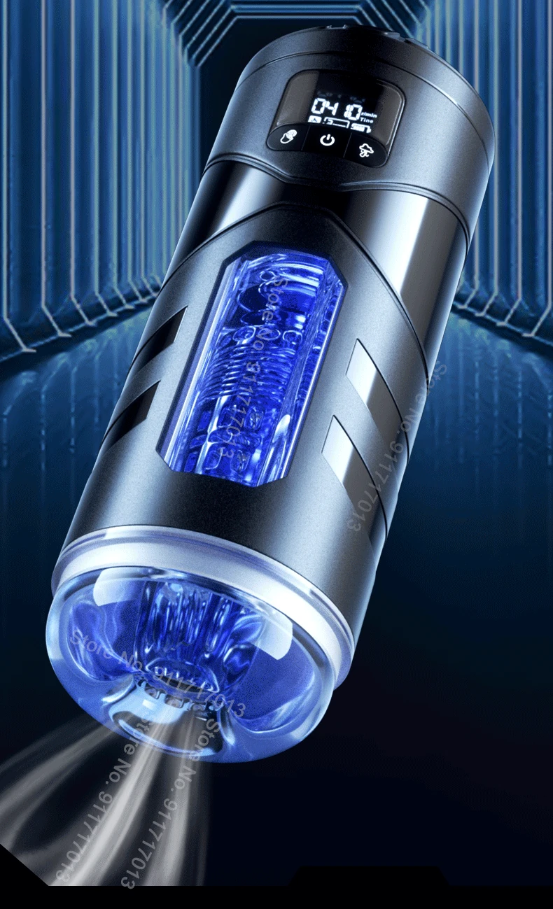 Male Masturbator - Heated Sucking Pocket (TPE) 17 male love brace vibrating stroker