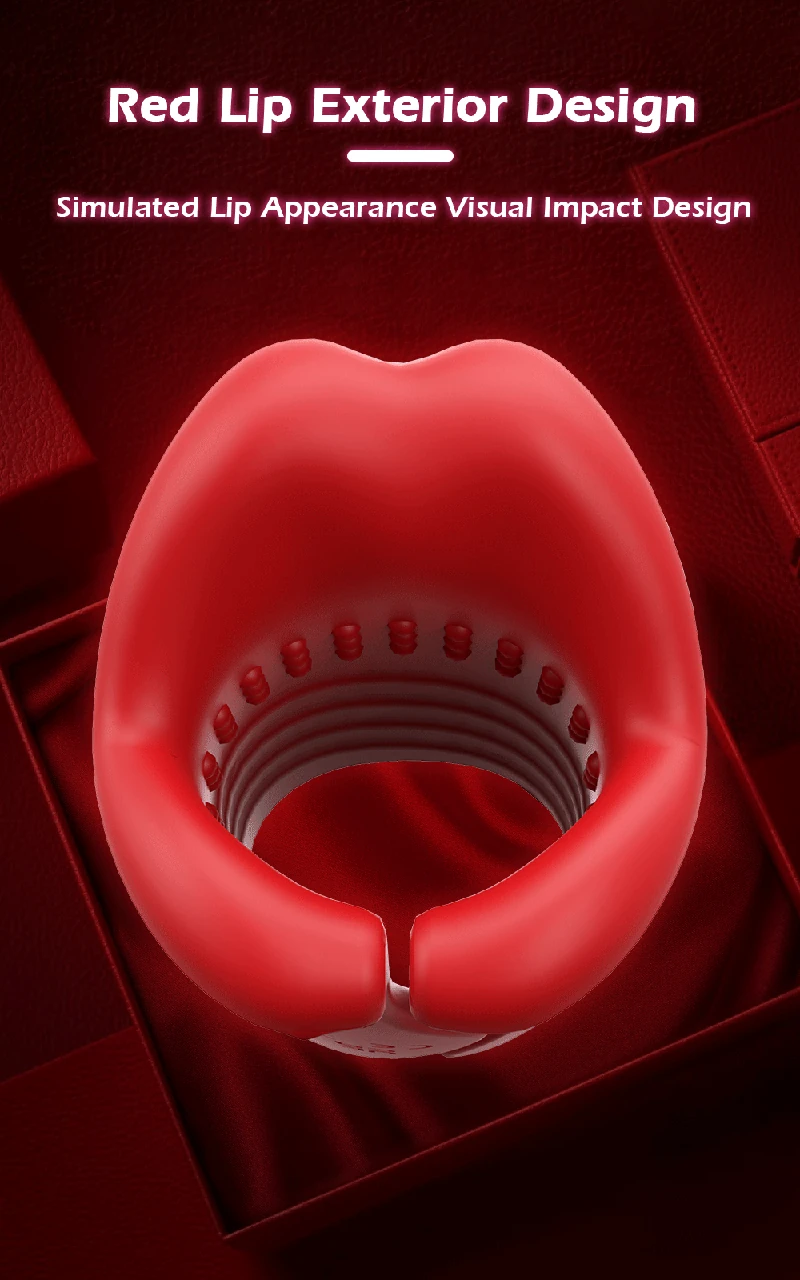 Stroker - Glans Trainer with Vibration (Silicone) 14 male masturbator stroker glans trainer