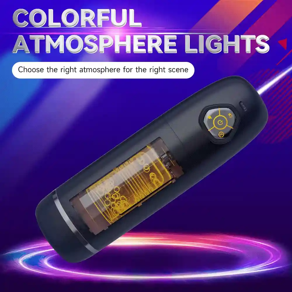 10 Modes Automatic Thrusting Rotating Male Masturbator - Silicone 18 male masturbator with moaning sounds