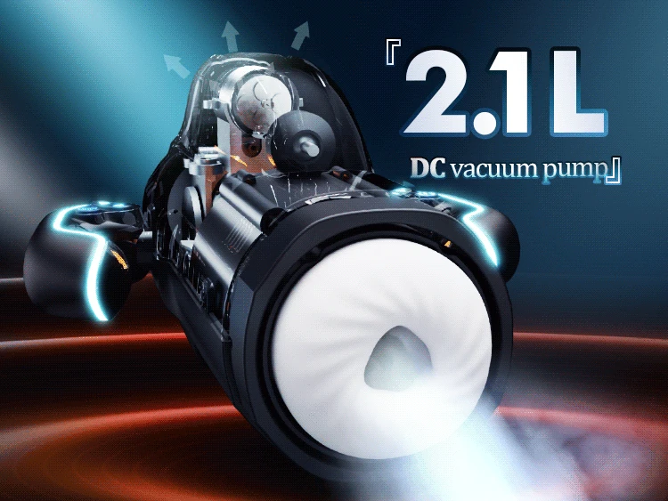 Male Masturbator Cup - Thrusting, Heating, Suction (TPE) 18 male pleasure device thrusting action