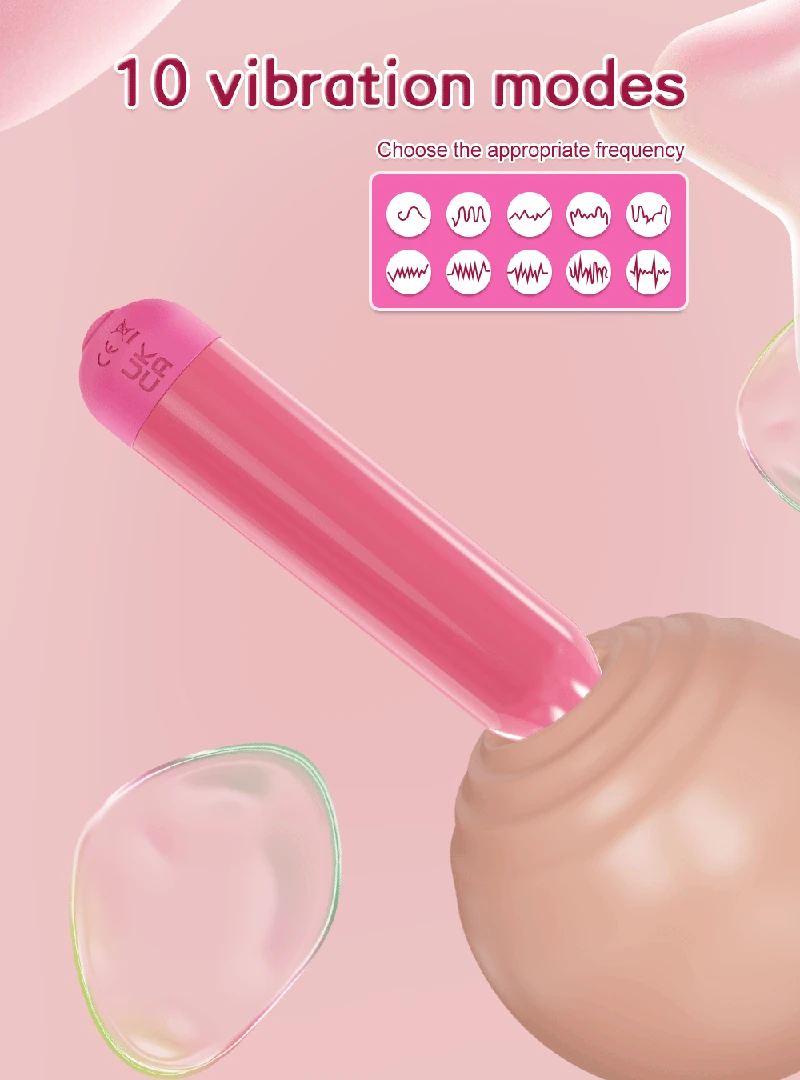 Mini Bullet Vibrator - Clitoral Stimulator (Silicone) 22 mini vibrator for clitoral stimulation