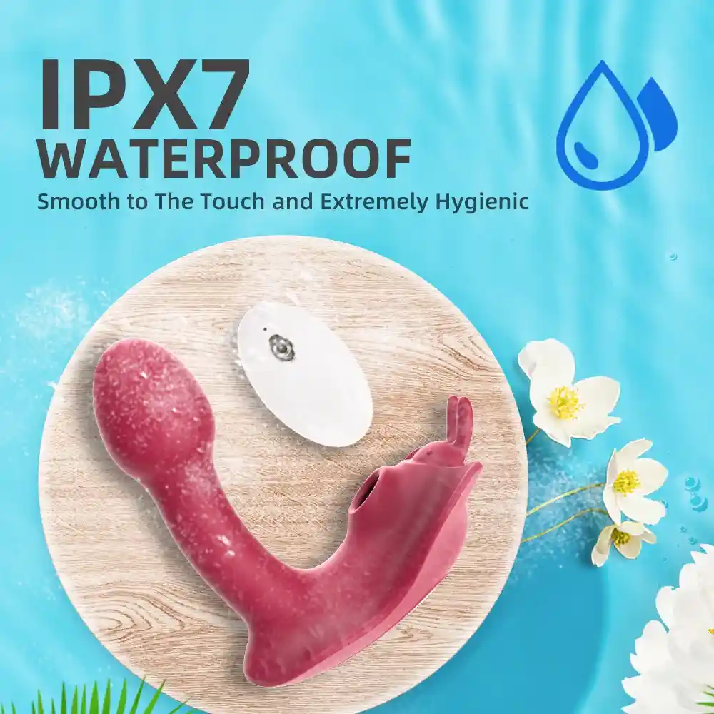 Sex Toy For Sucking Women Clitoris - Remote Silicone Vibrator 2 omyskystore com dual stimulation clitoral g spot vibrator