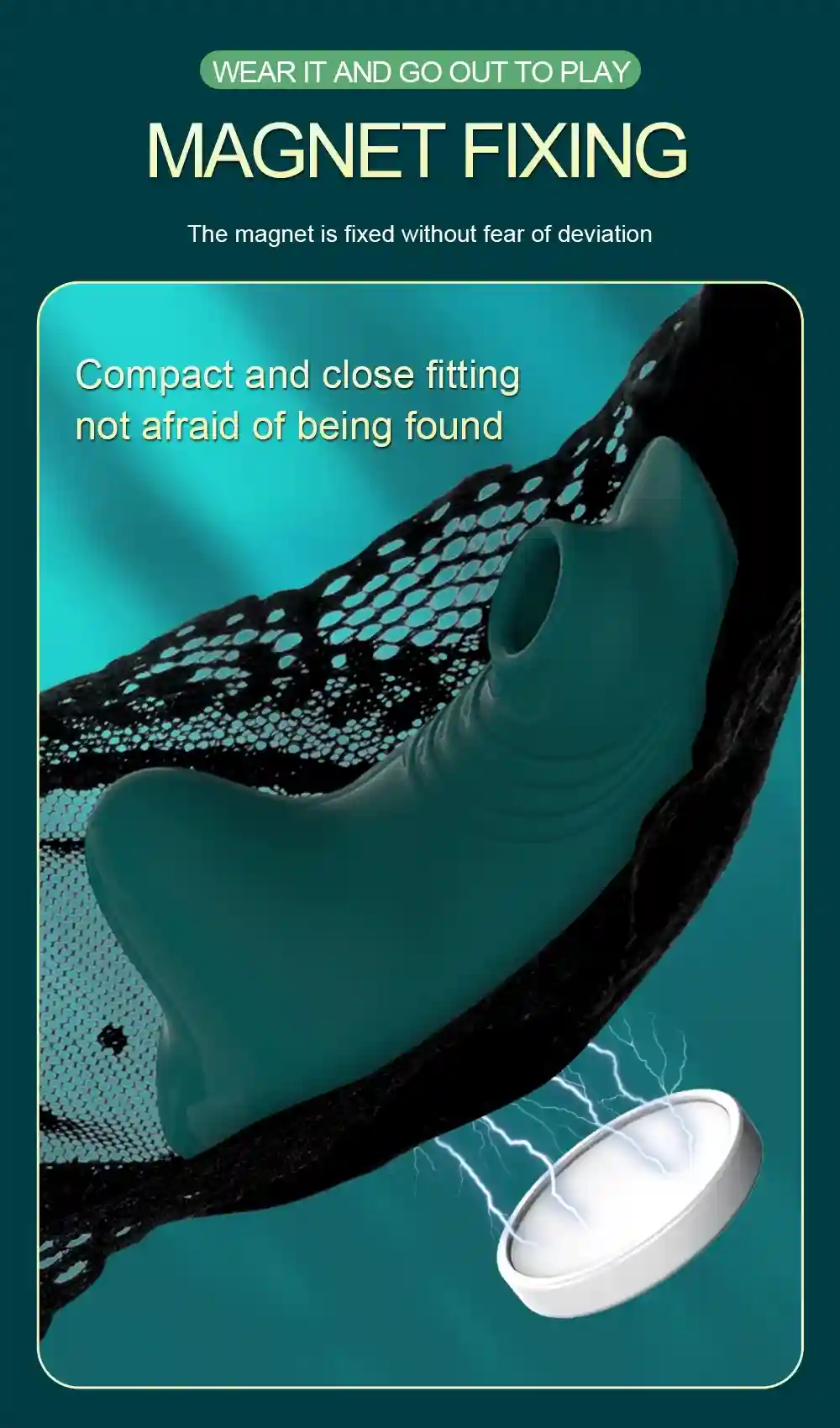 Clitoral Stimulator Panty Vibrator - App Control, Silicone 22 panty vibrator with multiple vibration modes