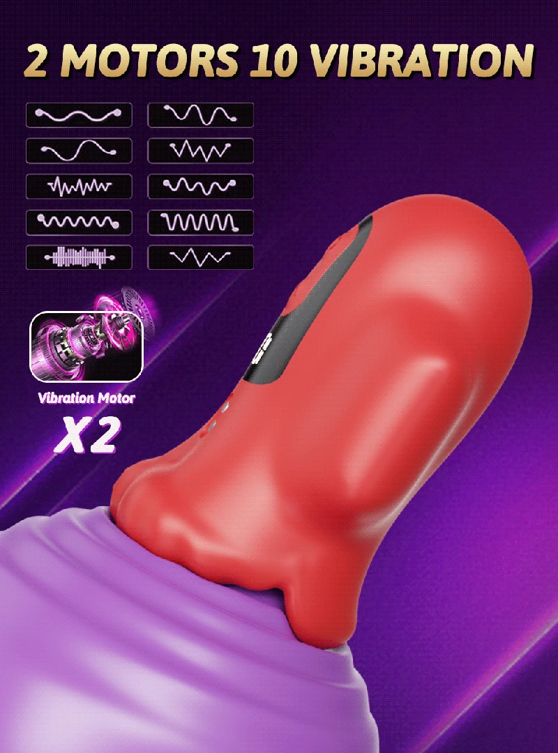 Stroker - Glans Trainer with Vibration (Silicone) 21 penis sensitivity trainer with vibrations