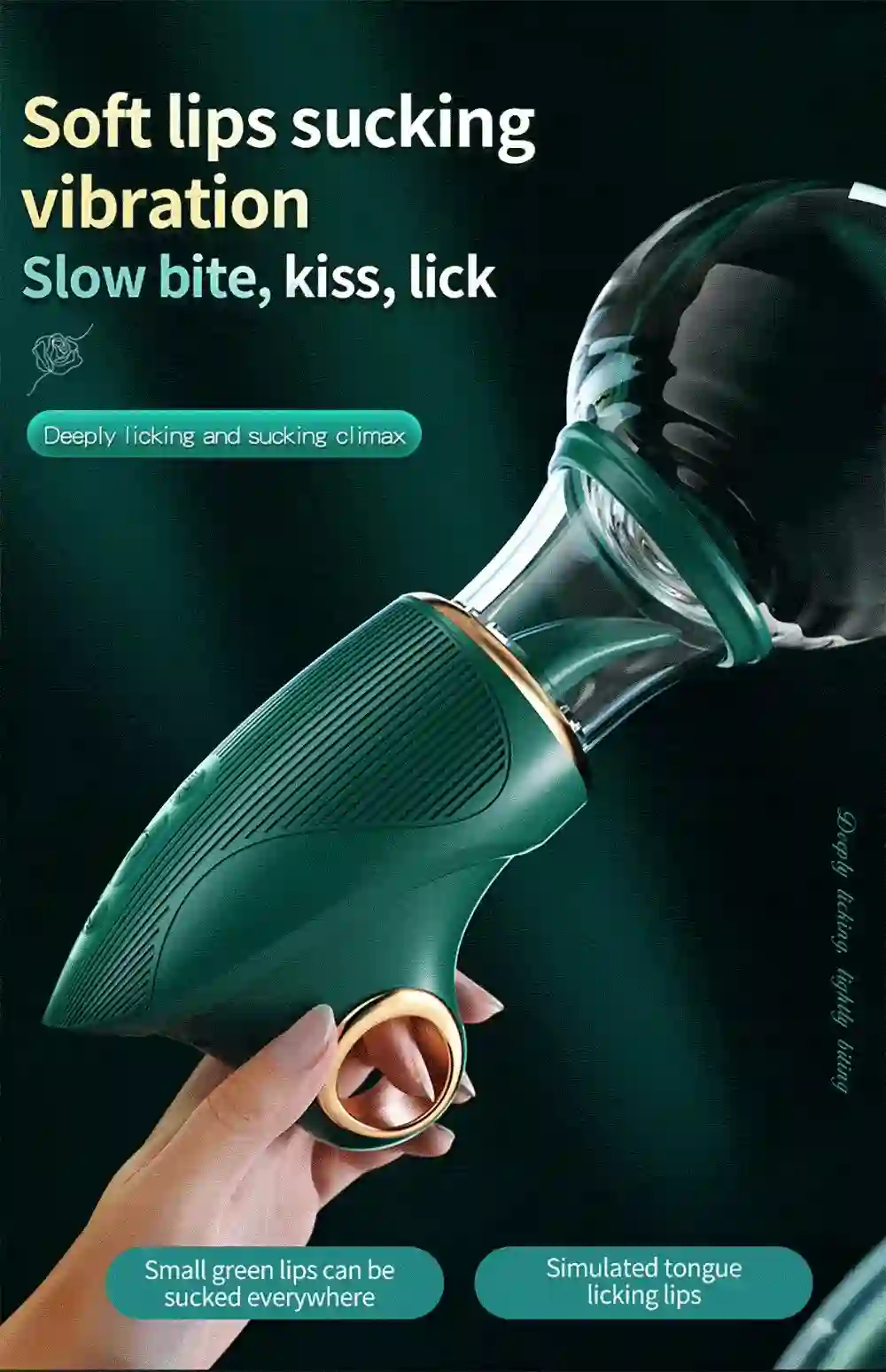 pink silicone tongue clitoral stimulator 1