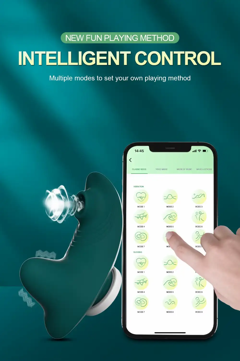 Clitoral Stimulator Panty Vibrator - App Control, Silicone 24 rechargeable clitoral stimulator panty vibrator