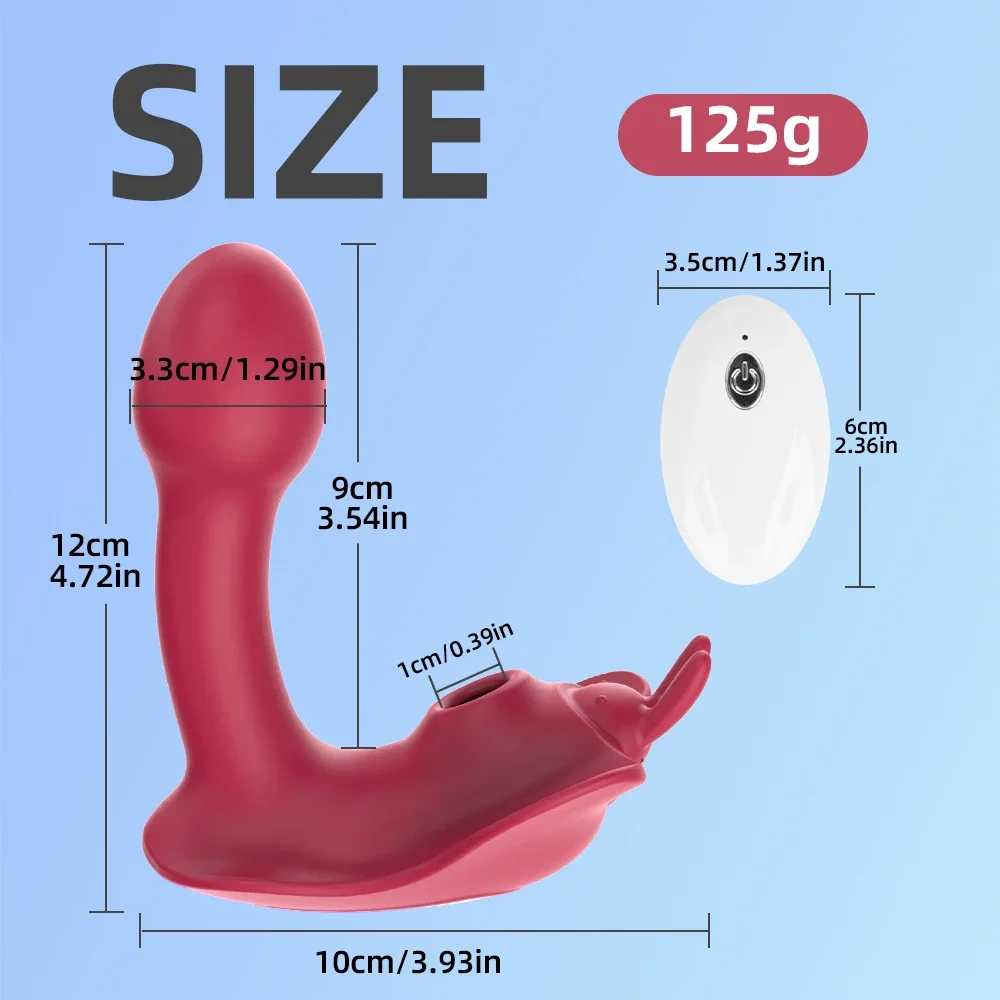 Sex Toy For Sucking Women Clitoris - Remote Silicone Vibrator 5 remote control wearable panty vibrator silent