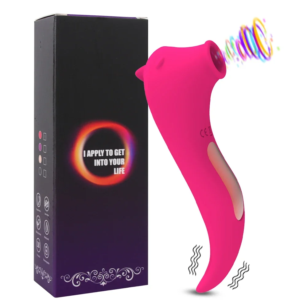 Sex Toys Sucking Clitoral Vibrator - G-Spot, Silicone 5 rose red g spot vibrator for stimulation