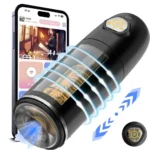 rotating and thrusting silicone sleeve