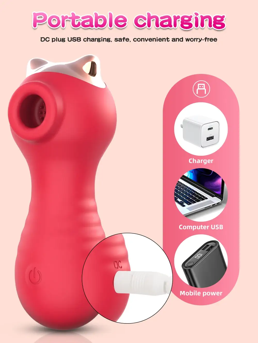 silicone g spot vibrator rechargeable 1