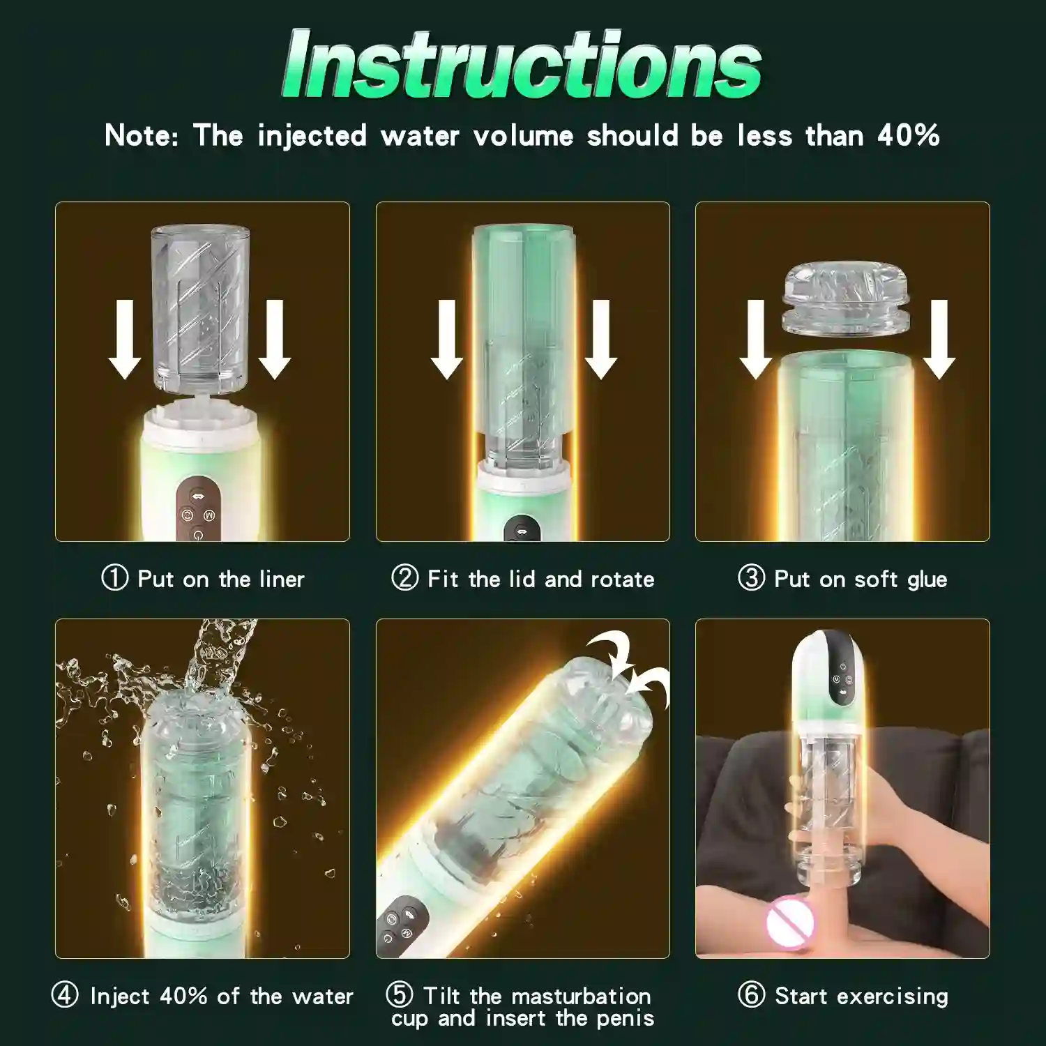 silicone masturbation cup for men