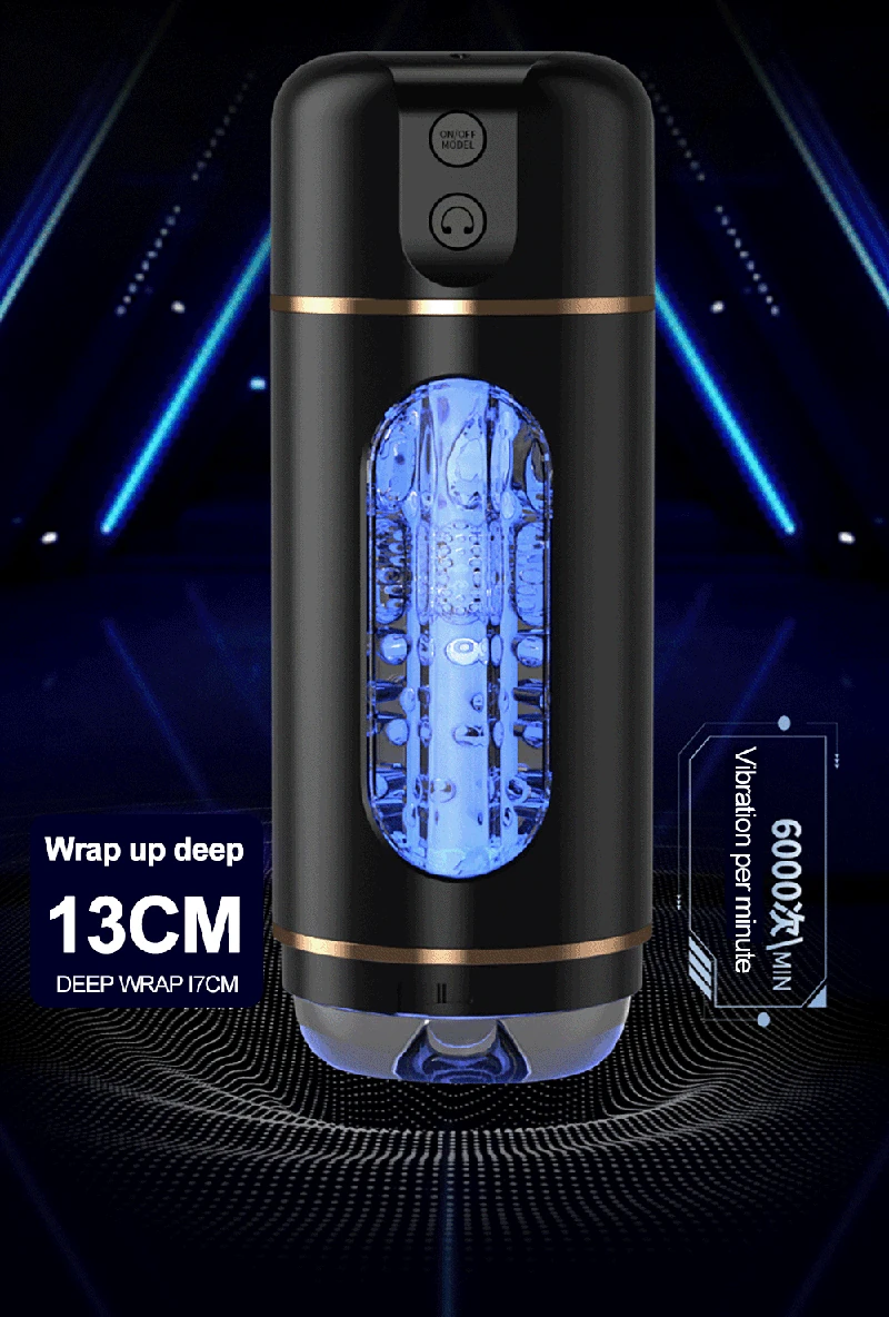 silicone masturbator with multiple textures