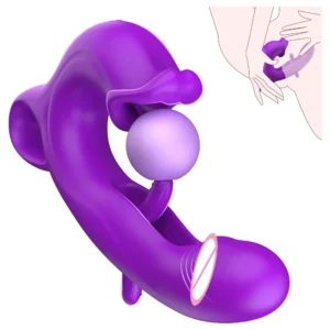 silicone tongue vibrator for foreplay