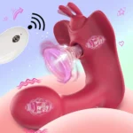 silicone wearable clitoral vibrator remote control