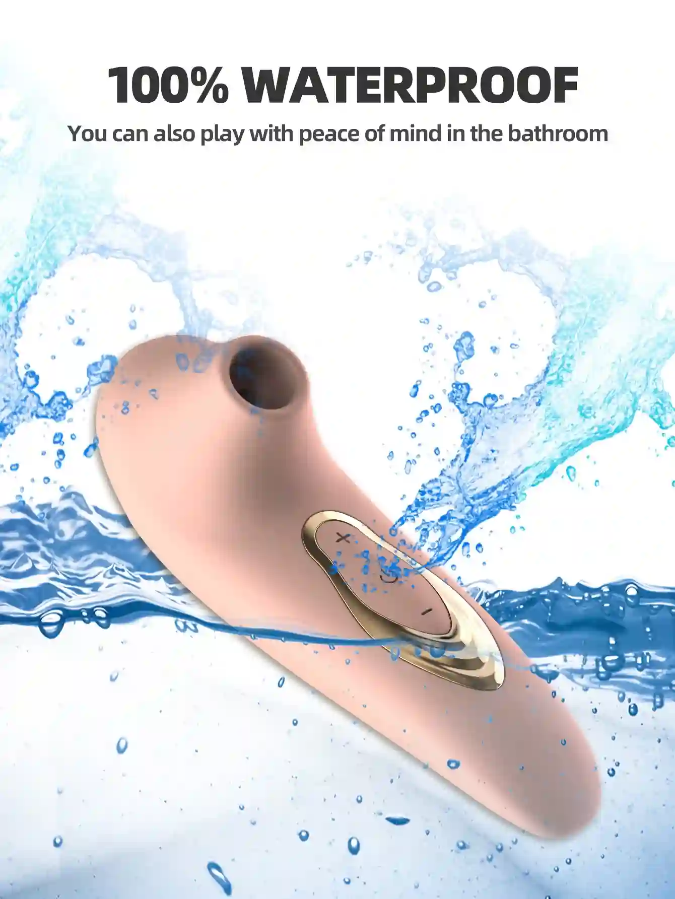 small silicone sucking vibrator waterproof