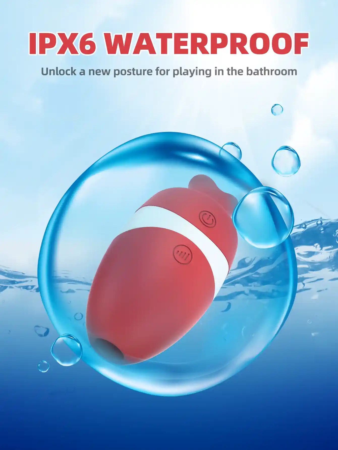 Vibrating Licking Sucking Clitoral Tongue Toy - Silicone, Vacuum Suction 16 small tongue vibrator for clitoris