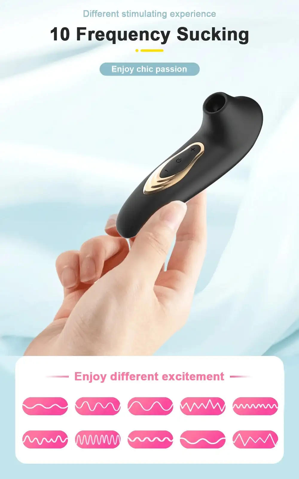 sucking clitoral stimulator silicone design