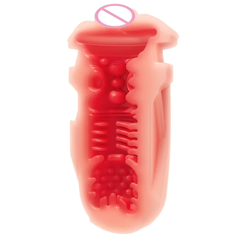 Self Heating Male Sex Toy - Thrusting Masturbation Cup (ABS/TPE) 16 tpe realistic feel stroker cup