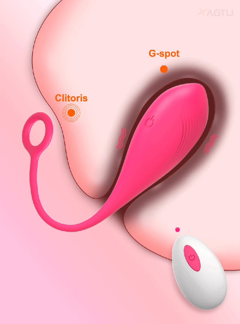 G Spot Sex Toy - Wireless Vibrator, Love Egg (Silicone) 15 waterproof love egg vibrator for clitoris