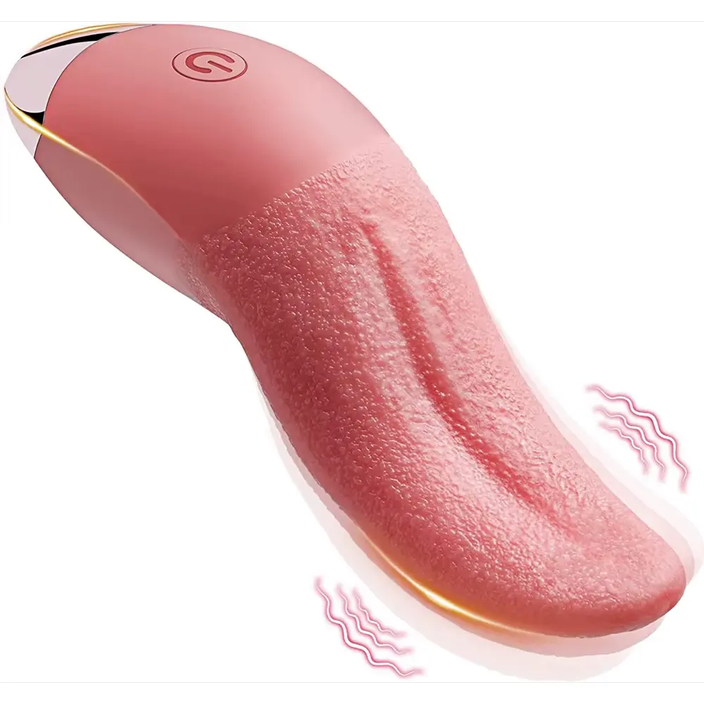 waterproof silicone tongue clitoral massager