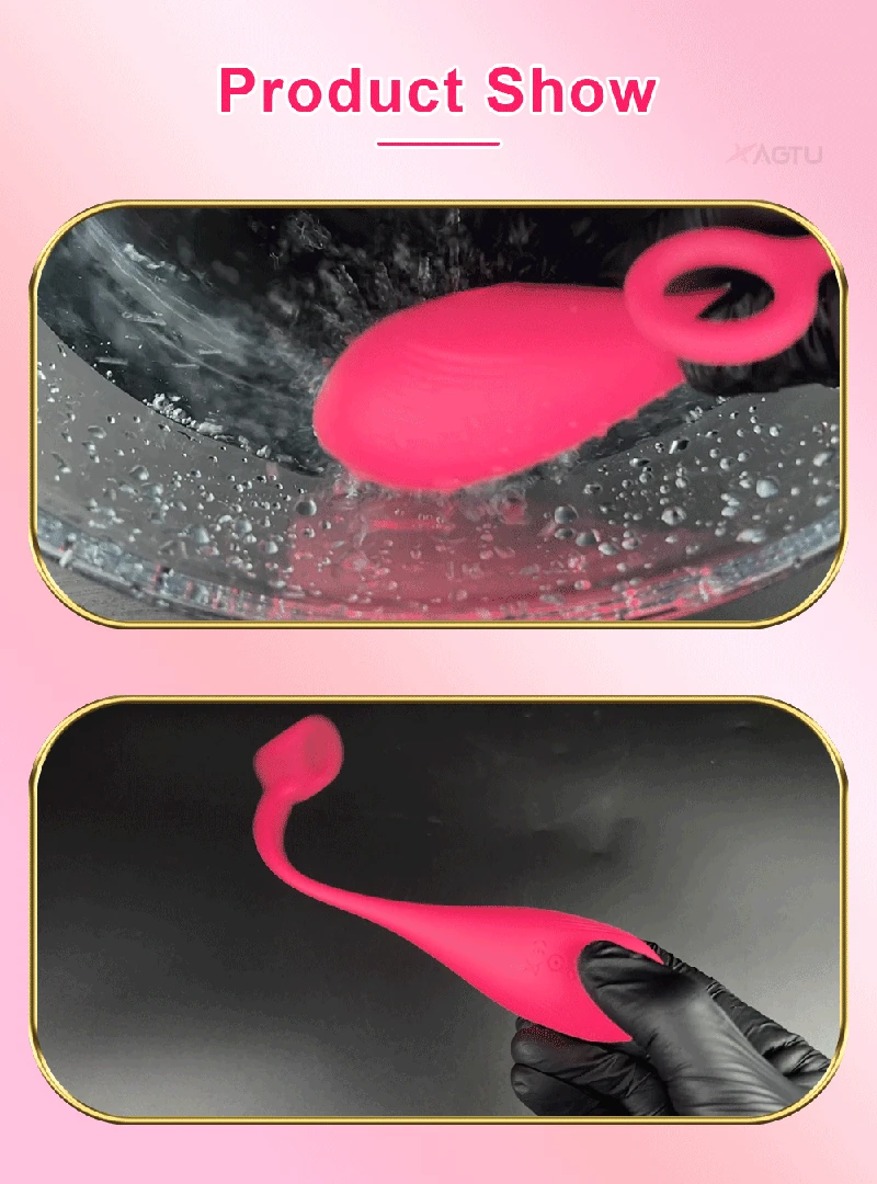 wireless silicone love egg vibrator